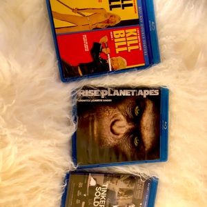 Mint Blu Ray Oscars Trio Bundle Tinker..Kill Bill.